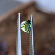 0.67ct Parti Australian Sapphire, Trillion