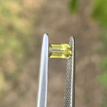 0.68ct Yellow Sapphire, Emerald Shape