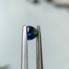 0.6ct Blue Green Sapphire, Trillion