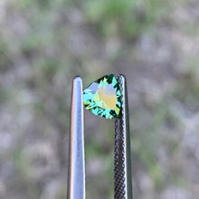 0.72ct Green Sapphire, Trillion