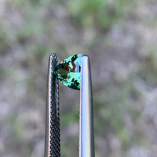 0.72ct Green Sapphire, Trillion