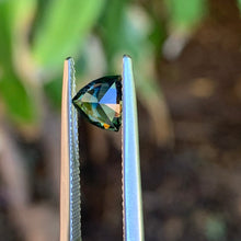0.81ct Teal Sapphire, Trillion