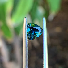 0.81ct Teal Sapphire, Trillion