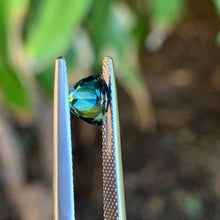 0.81ct Teal Sapphire, Trillion