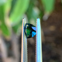 0.81ct Teal Sapphire, Trillion