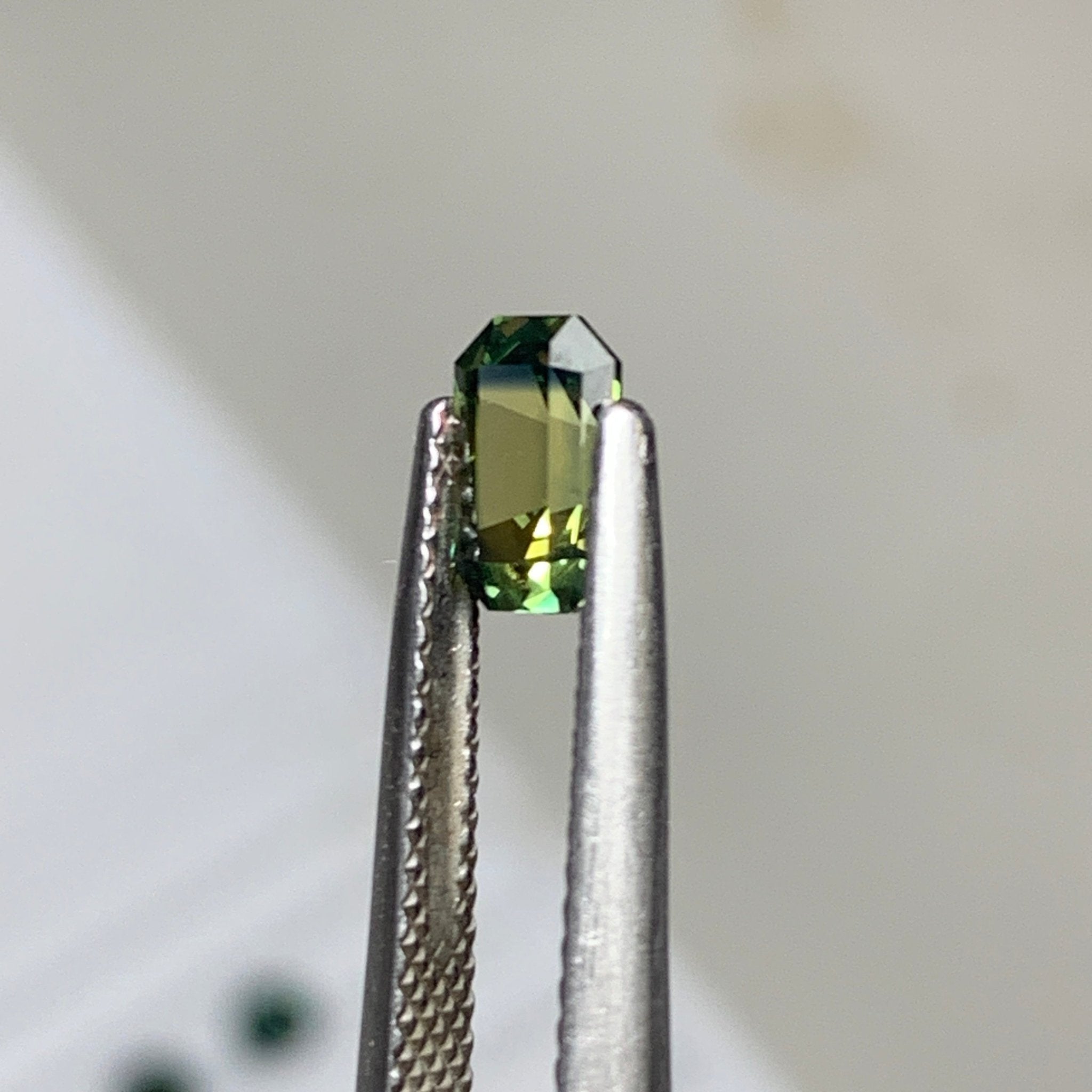 0.86ct Parti Sapphire Rectangular