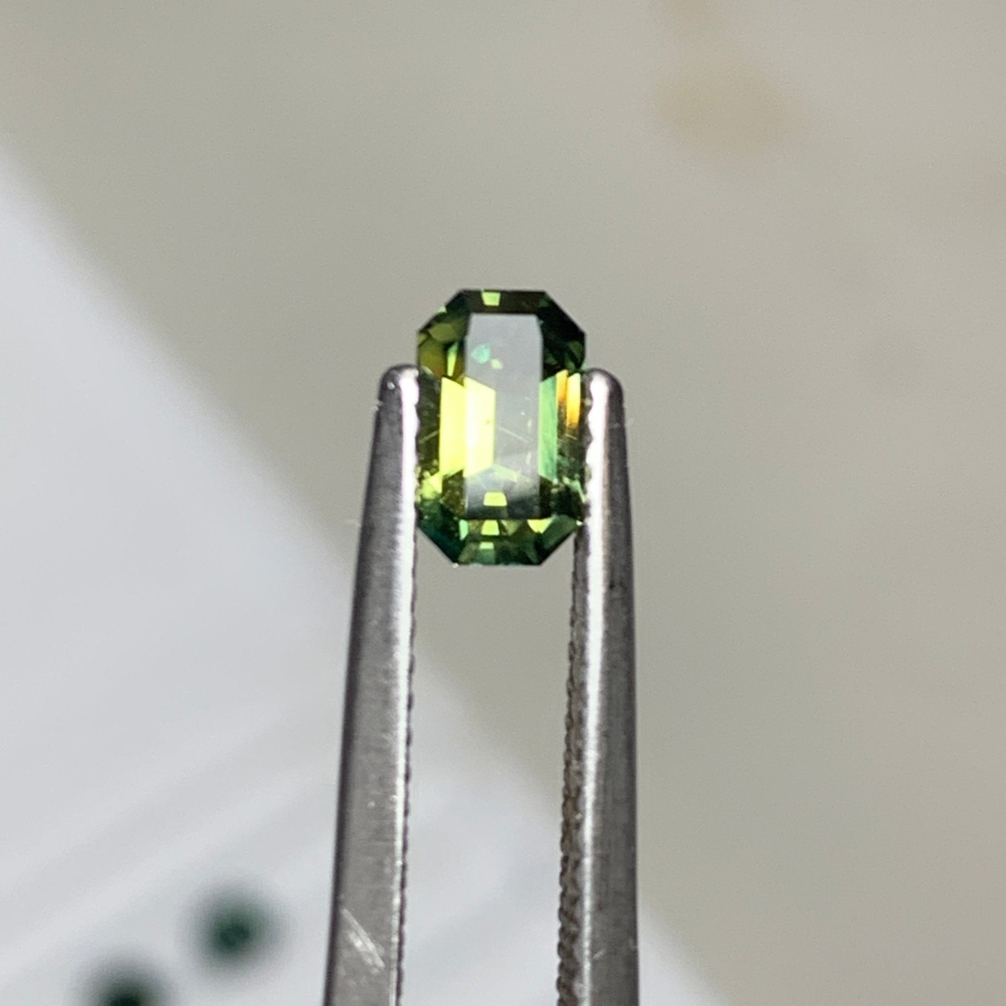 0.86ct Parti Sapphire Rectangular