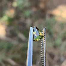 0.93ct Parti Sapphire Trillion