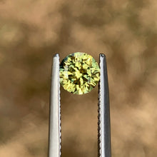 0.97ct Yellow Parti Sapphire, Round