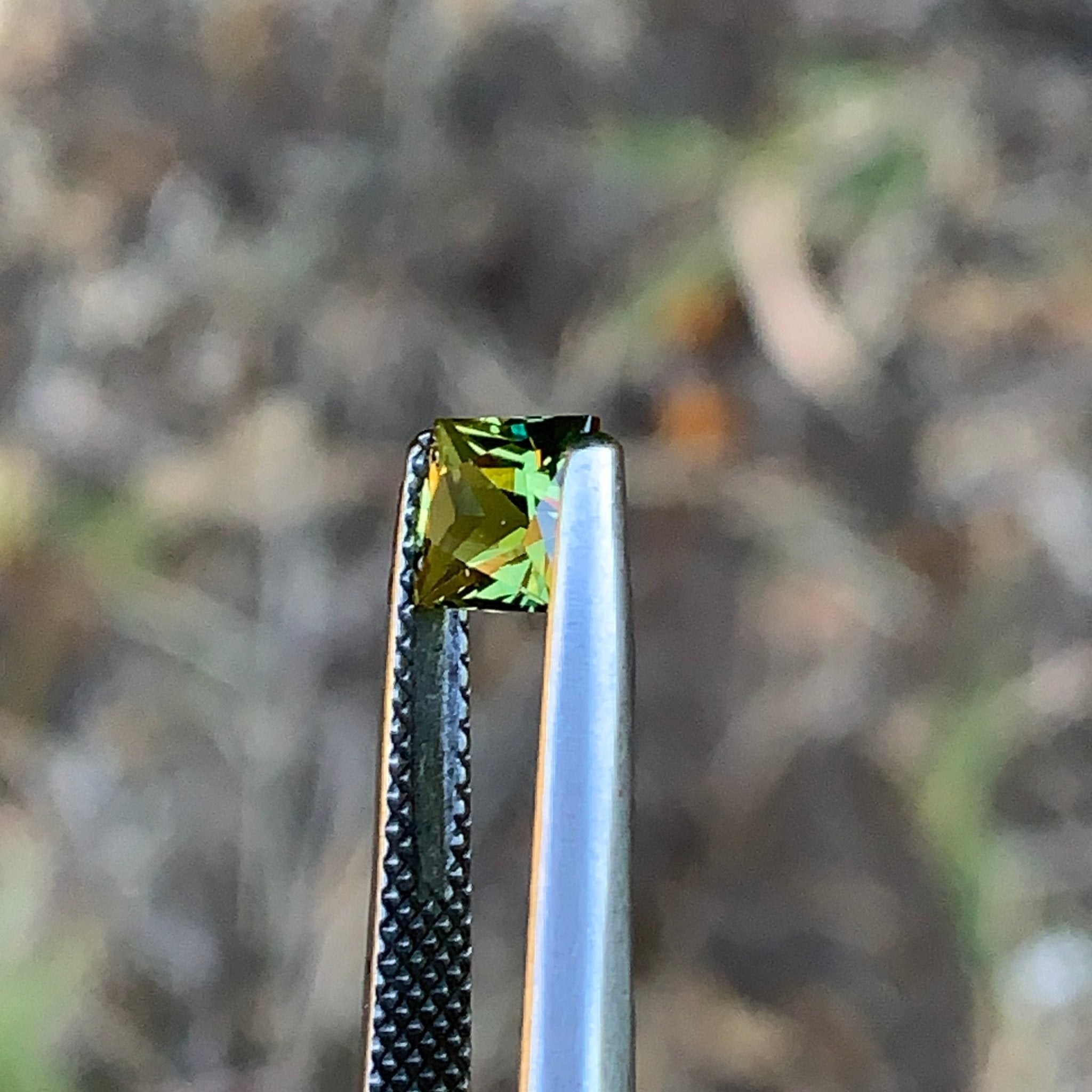 0.98ct Green Sapphire, Square