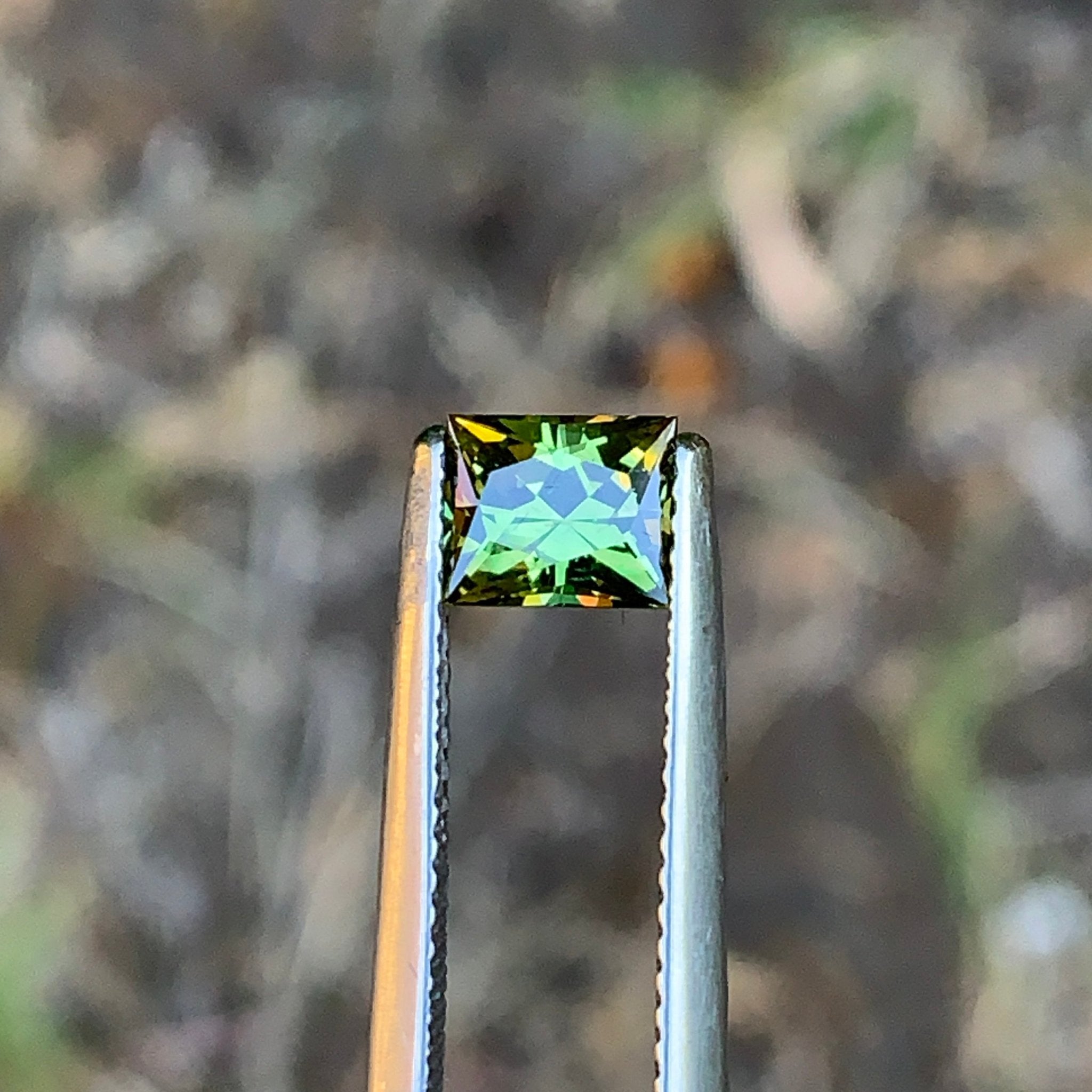 0.98ct Green Sapphire, Square