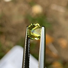 1.03ct Yellow Parti Sapphire, Cushion