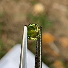 1.03ct Yellow Parti Sapphire, Cushion