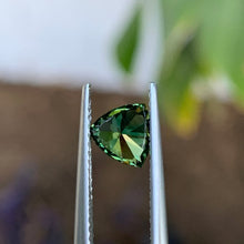 1.08ct Green Australian Sapphire, Trillion