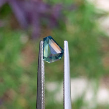 1.0ct Teal Blue Sapphire, Kite Shape