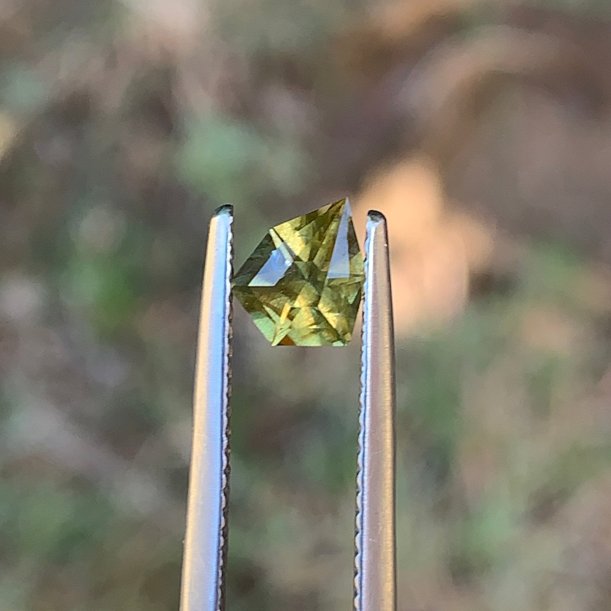 1.0ct Yellow Sapphire Freeform