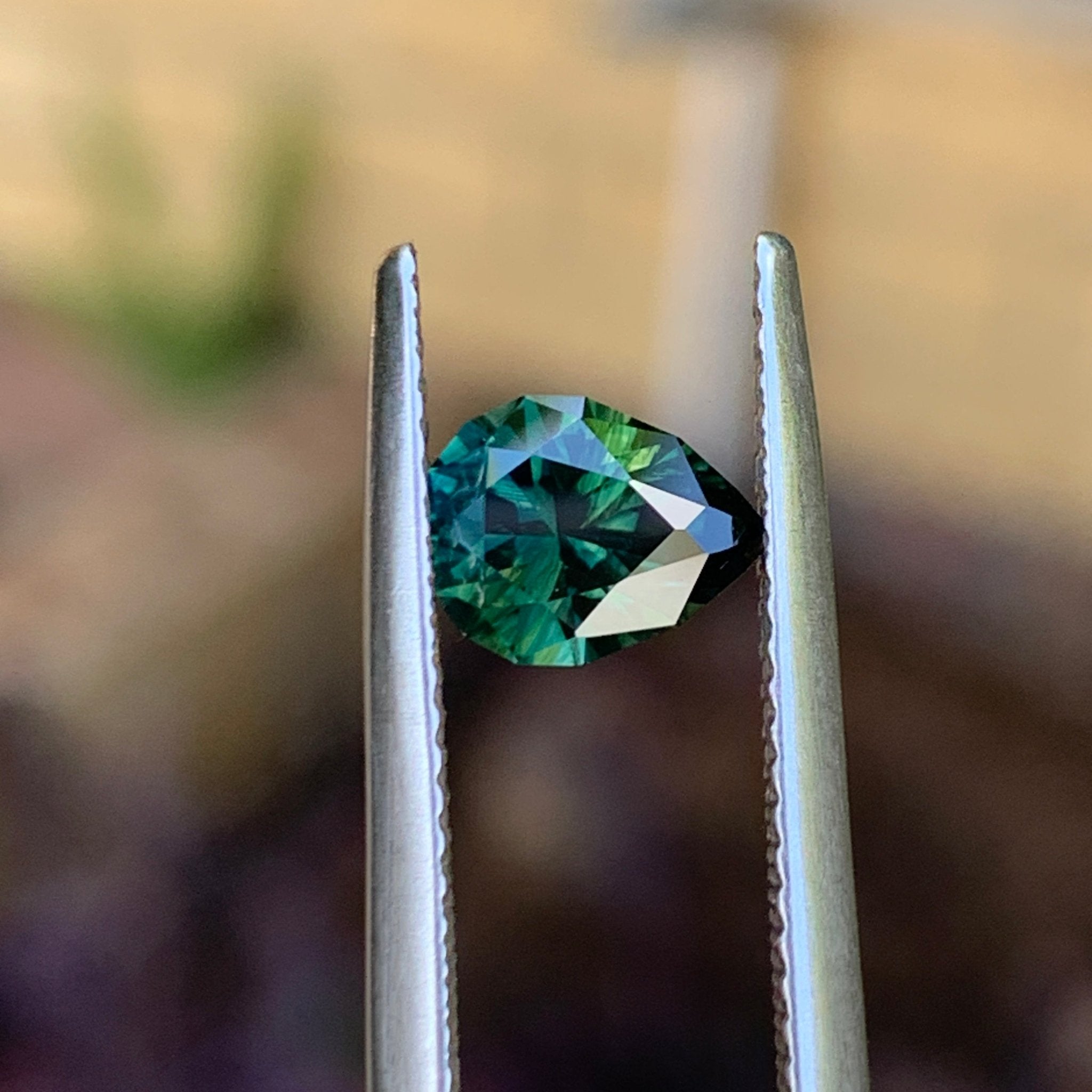 1.19ct Green Sapphire, Pear