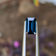 1.19ct Teal Blue Australian Sapphire, Emerald Shape
