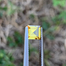 1.1ct Golden Yellow Sapphire, Square