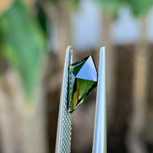 1.24ct Green Australian Sapphire, Kite Shape