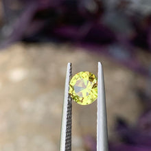 1.24ct Light Yellow Australian Sapphire, Round