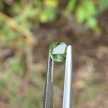 1.25ct Green Sapphire, Radiant