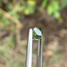 1.25ct Green Sapphire, Radiant