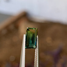 1.25ct Parti Australian Sapphire, Baguette Shape