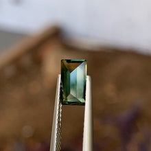1.25ct Parti Australian Sapphire, Baguette Shape
