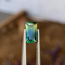 1.25ct Parti Australian Sapphire, Baguette Shape