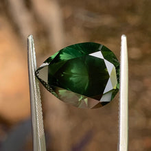 12.99ct Olive Green Sapphire, Pear