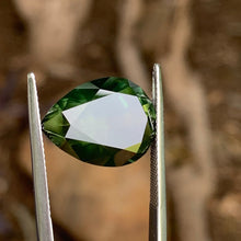 12.99ct Olive Green Sapphire, Pear