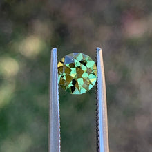 1.29ct Yellowish Green Sapphire, Round