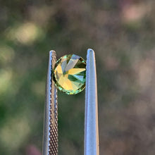 1.29ct Yellowish Green Sapphire, Round