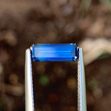 1.32ct Blue Sapphire, Long Emerald