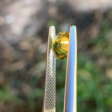 1.33ct Chartreuse Green Sapphire, Round