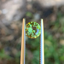 1.33ct Chartreuse Green Sapphire, Round