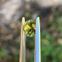 1.33ct Chartreuse Green Sapphire, Round