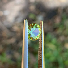 1.33ct Chartreuse Green Sapphire, Round