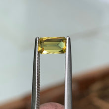 1.33ct Wattle Parti Sapphire, Emerald Shape