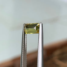 1.33ct Wattle Parti Sapphire, Emerald Shape