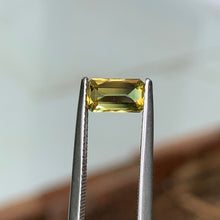 1.33ct Wattle Parti Sapphire, Emerald Shape
