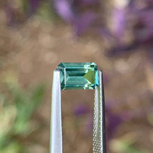 1.35ct Seafoam Green Sapphire, Emerald Shape