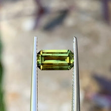 1.37ct Wattle Parti Australia Sapphire, Emerald Shape
