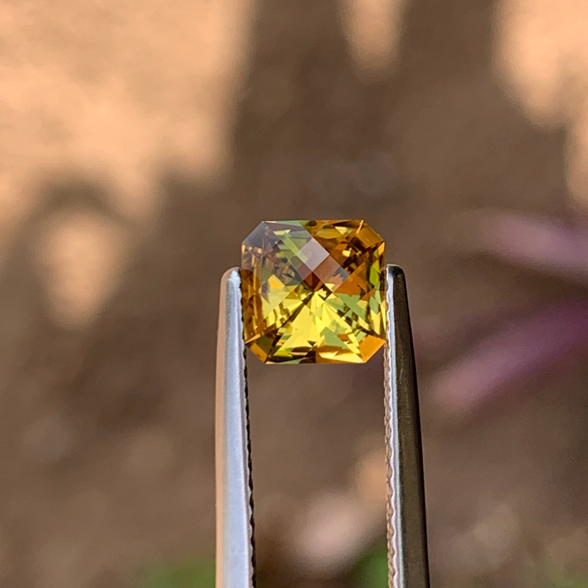 1.39ct Golden Yellow Sapphire, Octagon