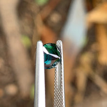 1.43ct Blue Green, Cushion