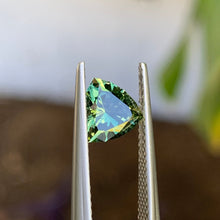 1.43ct Green Australian Sapphire, Trillion