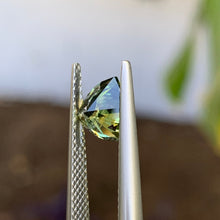 1.43ct Green Australian Sapphire, Trillion