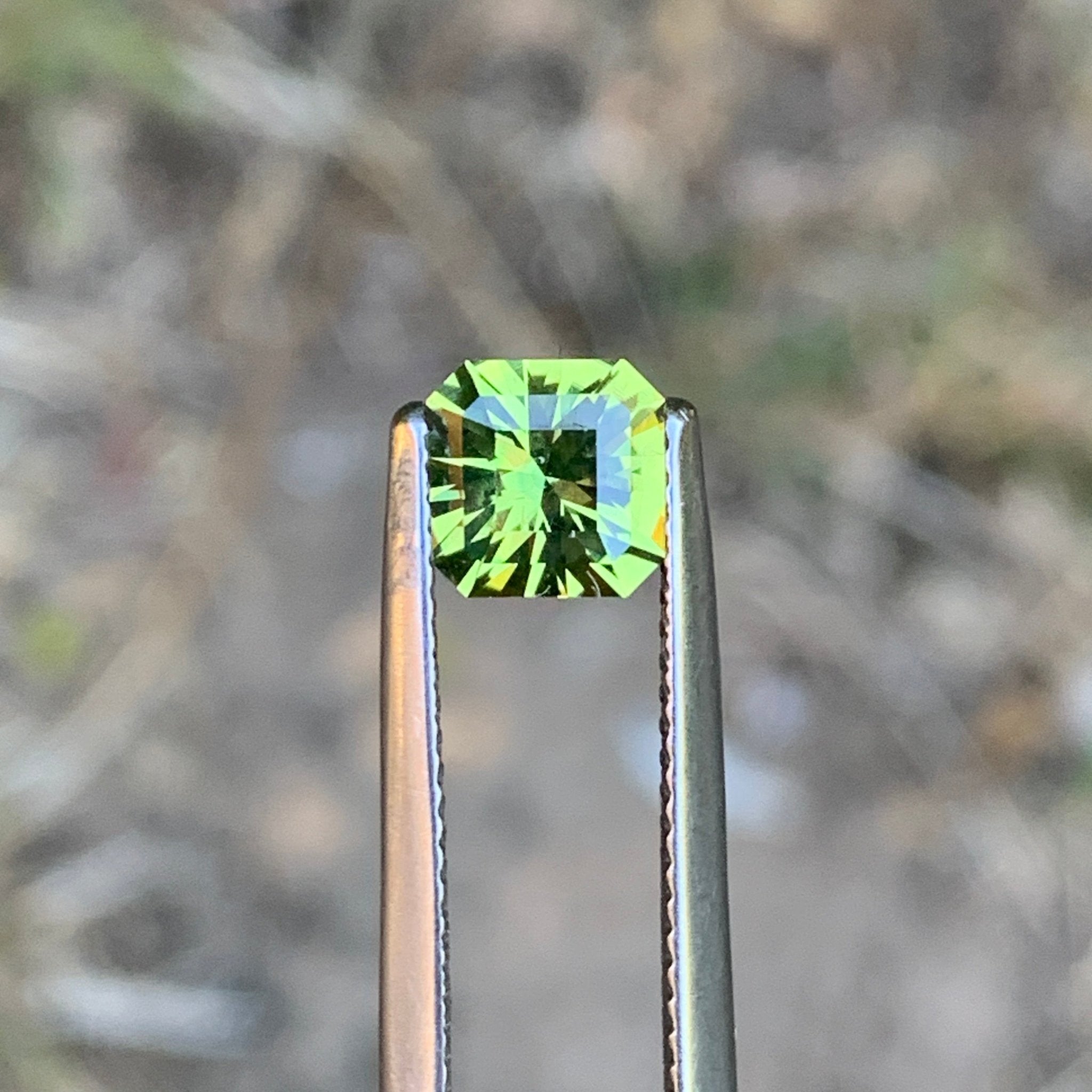 1.44ct Green Sapphire Octagon