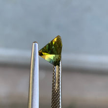 1.44ct Parti Sapphire, Blocky Trillion